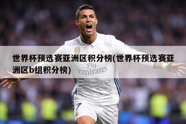 世界杯预选赛亚洲区积分榜(世界杯预选赛亚洲区b组积分榜)